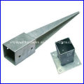 Hot DIP galvanizado tierra tornillo polo ancla para la venta